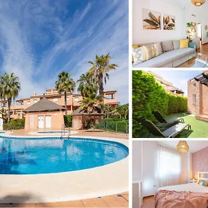 Apartamento Jardin Privado # Netflix # Playa A 8min # Wifi # Familia #, Vera